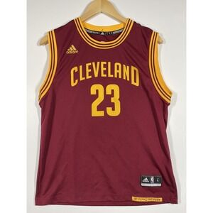 Adidas NBA Lebron James Cleveland Cavaliers #23 Jersey Boys Youth Large Vintage